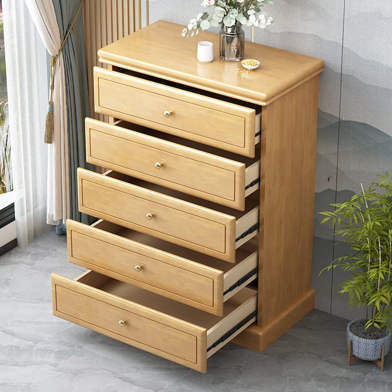 Modern Simple Style Rectangular Decorative Cabinet with Lumber Countertop in Grey/Chalk/Sepia and Soft Close Drawer thumbnail 7