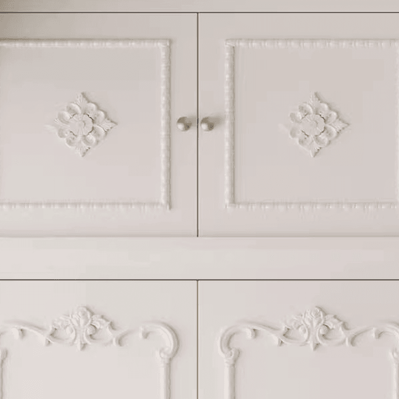 White Simple Timber Wardrobe Closet Soft Close Drawer Soft Close Door Interior Shelves thumbnail 8