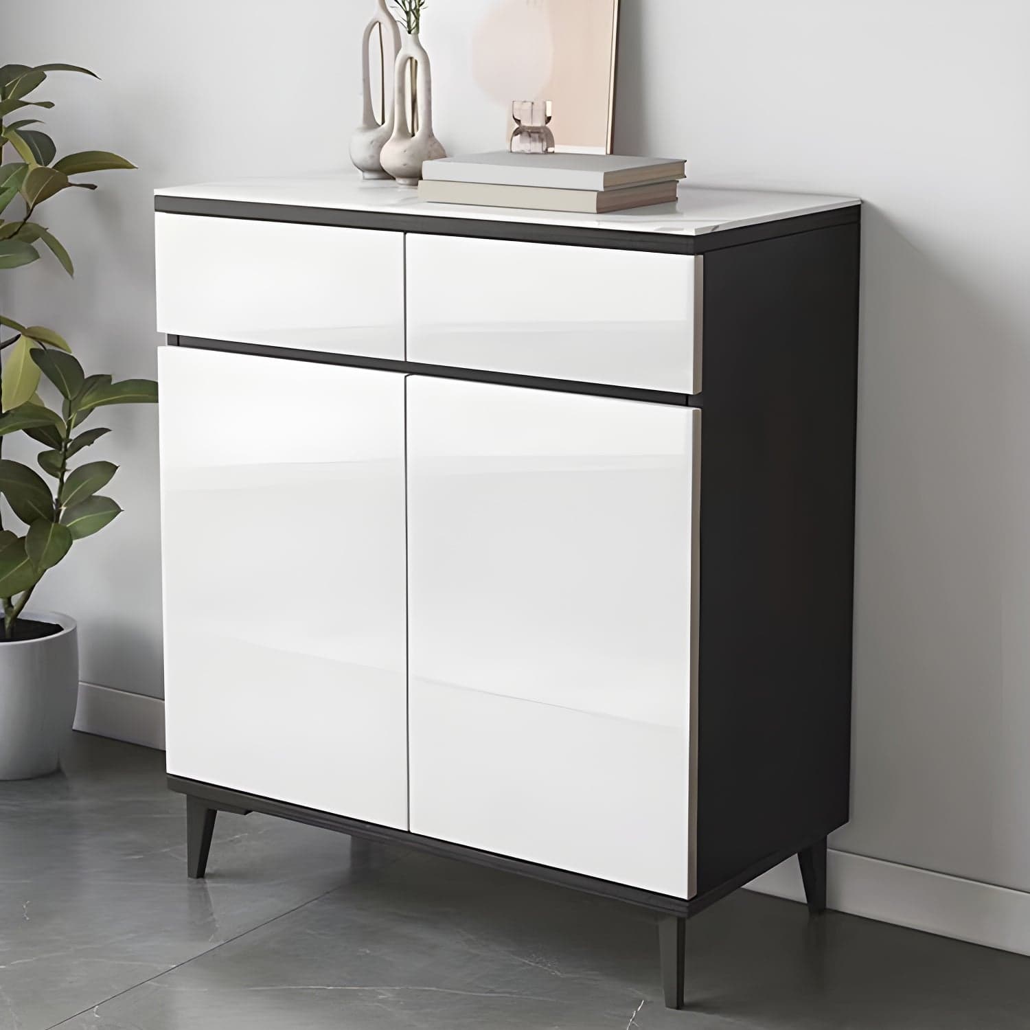 Contemporary Sideboard Cabinet with Drawer and Door for Living Room thumbnail 3