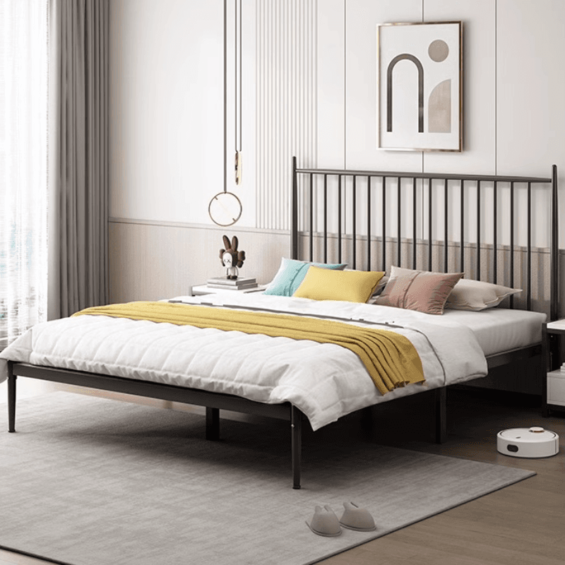 Solid Color Iron Slat Bed for Living Room thumbnail 6