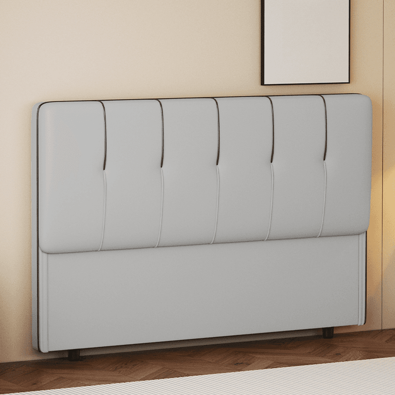 Modish No Distressing Button-tufted Panel Headboard in Rectangle Shape for King/Queen/Full Bed with Sponge Upholstery Fill and Standard Height thumbnail 1