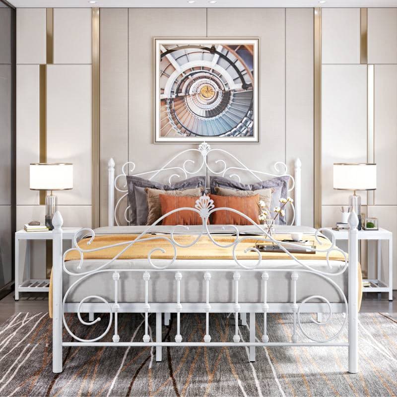 Modern Metal Panel with Leg and Open-Frame thumbnail 4