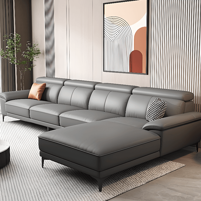 L-Shape/Straight Sofa/Sofa Chaise, Right Hand Facing/Horizontal Orientation thumbnail 1
