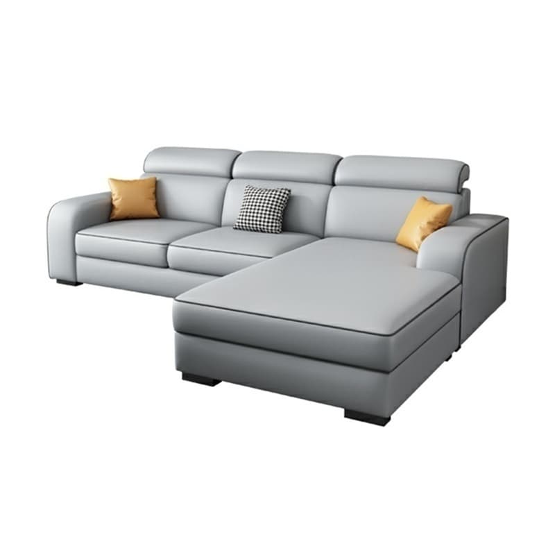 Contemporary Sectional Sofa with Adjustable Pillow and Scratch Resistant Upholstery thumbnail 16