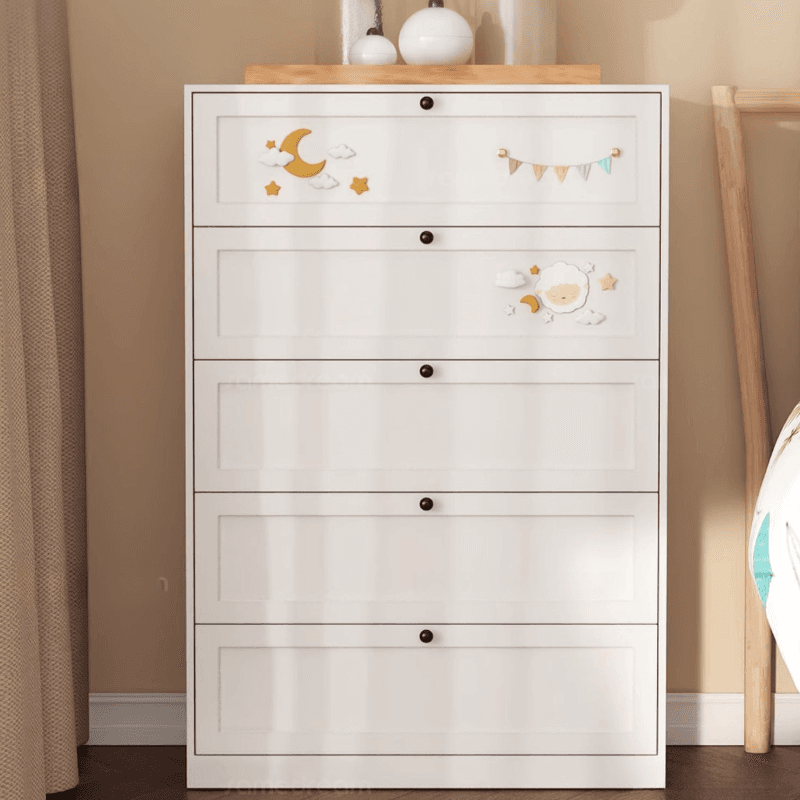 Simplistic Steel Lingerie Chest in Vertical Orientation thumbnail 4