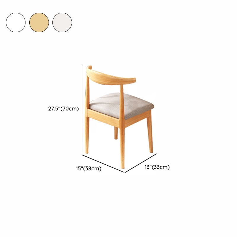 Rectangular Dining Table Set with Recycled Wood Fixed Table, Padded Chair Back, and Separable Design thumbnail 13