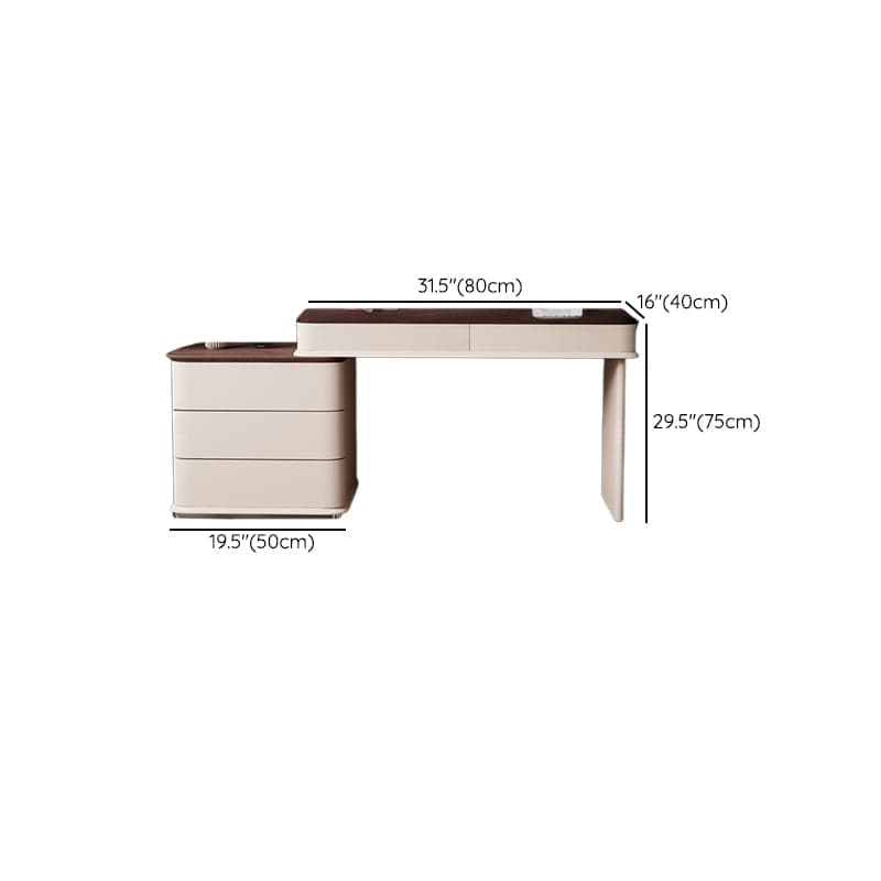 Sleeping Room Scalable Vanity Set/Makeup Vanity with Push-Pull thumbnail 5