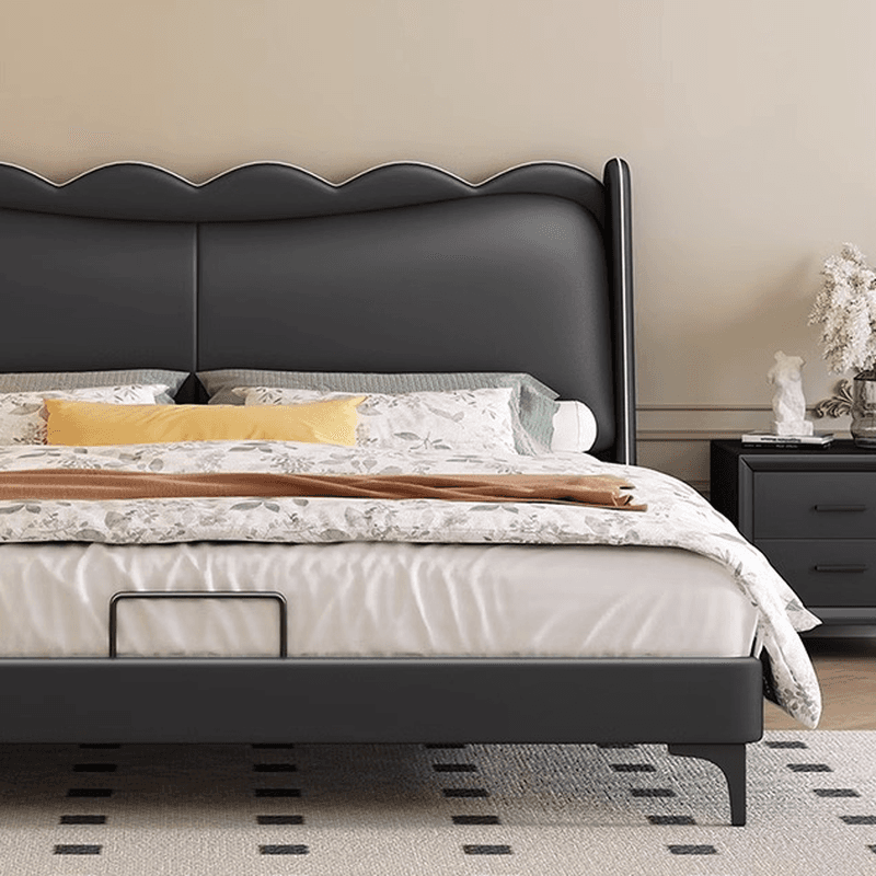 Solid Color Storage Bed/Platform Bed with 2 Drawers in Pine Wood for Living Room thumbnail 5