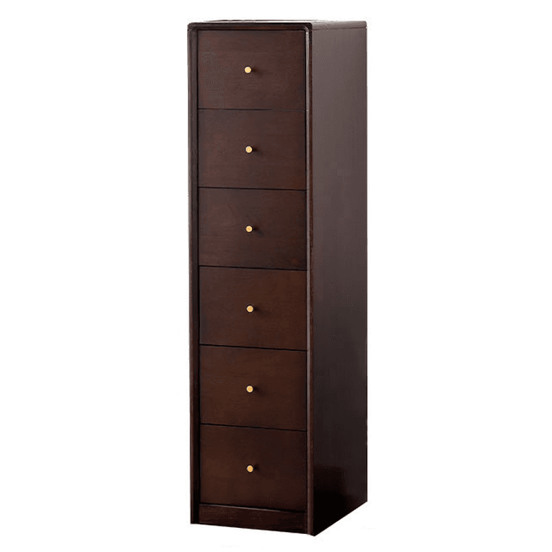 Minimalist Natural Wood Bachelor Chest with 6 Drawers, Vertical Orientation thumbnail 20
