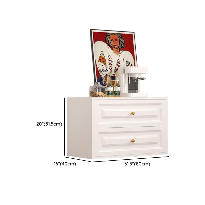 White Simple Iron Lingerie Chest/Bachelor Chest with 5/4/3 Drawers in Vertical/Horizontal Orientation thumbnail 23