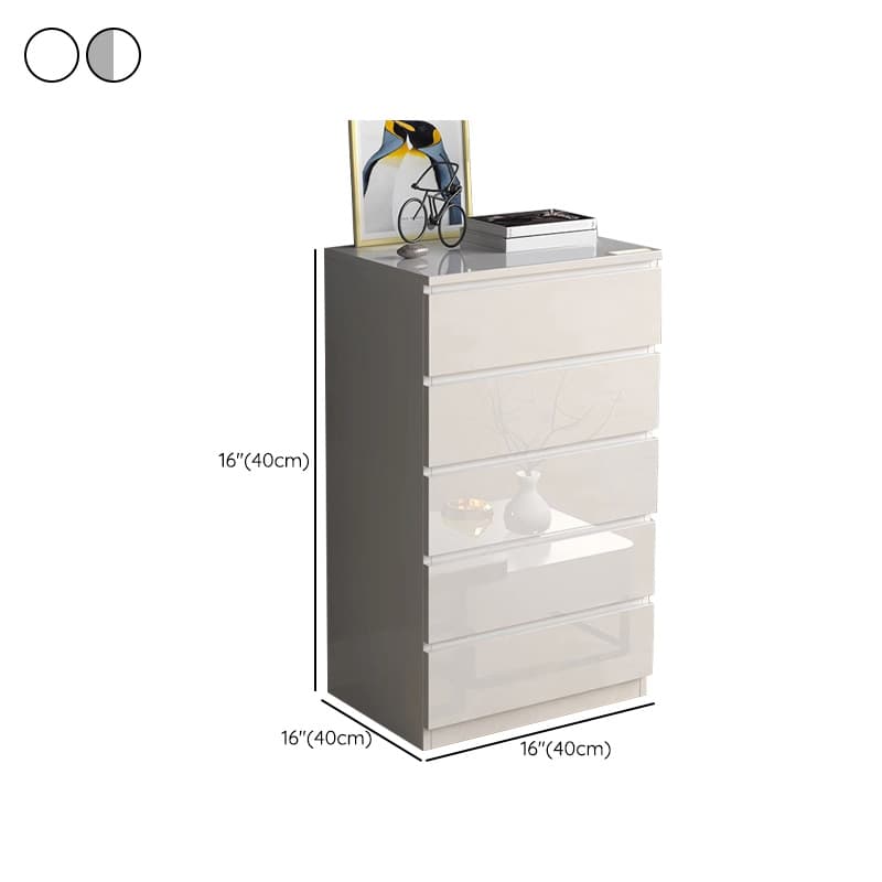 Contemporary Vertical/Horizontal Bleached Wood Semainier/Double Dresser/Bachelor Chest Pale Wood Finish 6 Drawers/5 Drawers/4 Drawers for Master Bedroom thumbnail 15