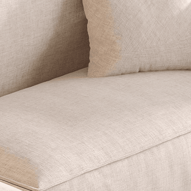 Straight/L-Shape Cotton Upholstered Sofa Couch/Corner Sectional with Horizontal/Left Orientation thumbnail 4