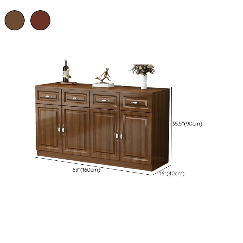 Modern Wood Cabinets Buffets & Sideboards 31.5 inches Width Non-Adjustable Drawers Included thumbnail 16