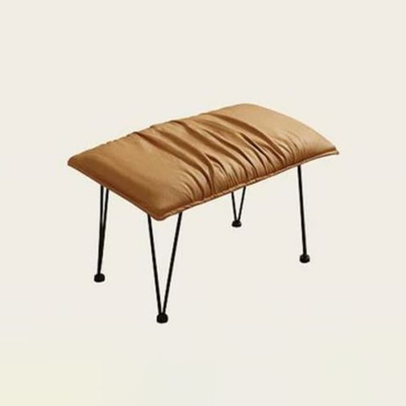 Upholstered Rocking Chair with Wood Legs - Armless Design, Resistant to Scratches and Stains thumbnail 12