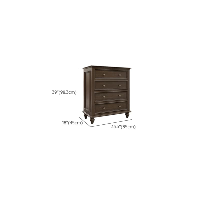 Classic Cocoa Lumber Horizontal/Vertical Console Dresser/Lingerie Chest/Bachelor Chest with 9 Drawers/7 Drawers/6 Drawers thumbnail 18