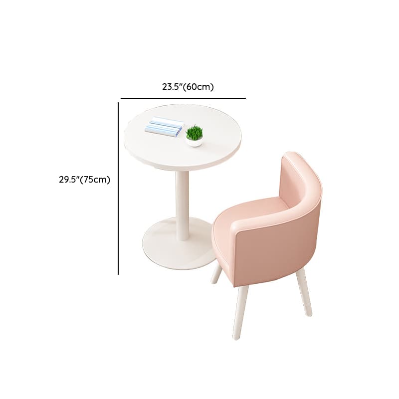 Modern Simple Style Recycled Wood Dining Table Set for 2 thumbnail 20