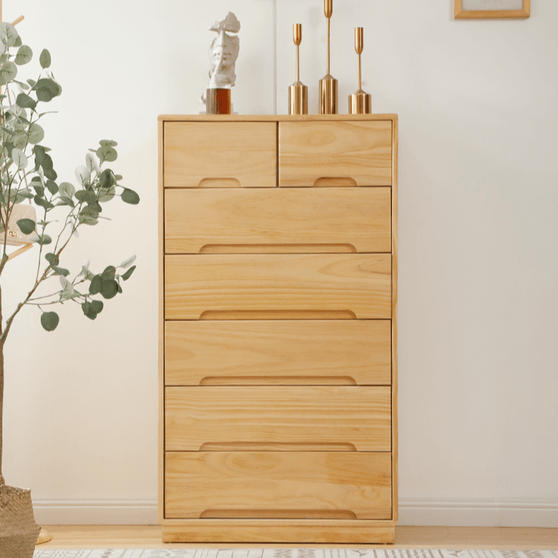 Minimalist Unfinished Console Dresser with 6 Tiers/4 Tiers/5 Tiers - image 3