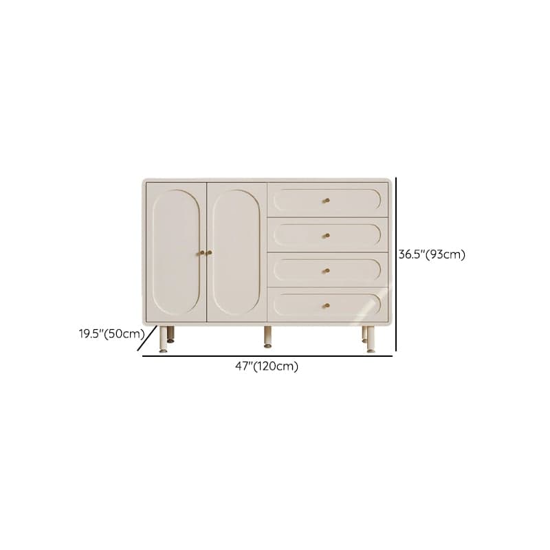 Contemporary Parlor Combo Dresser with 3 Interior Shelves thumbnail 8