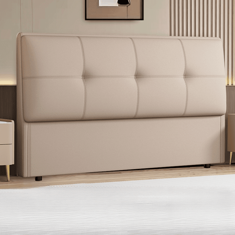 Simplistic Style Panel Headboard with No Distressing, Piled Tufted Rectangular Shape for Queen/Twin/Full Bed, Featuring Sponge Upholstery and Standard Height thumbnail 4