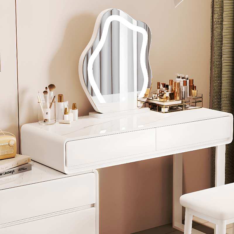 Scalable Push-Pull Vanity Set, Lighting System, Adjustable Touch & Adjustable Brightness, Peony thumbnail 6