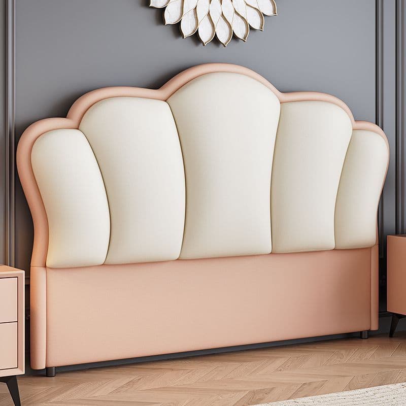 Modish Style Timber Panel Headboard for Queen/Full/Twin XL Bed with No Distressing, Sponge Upholstery Fill, Free-standing Standard Installation, and Standard Height thumbnail 6