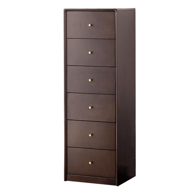 Minimalist Natural Wood Bachelor Chest with 6 Drawers, Vertical Orientation thumbnail 22