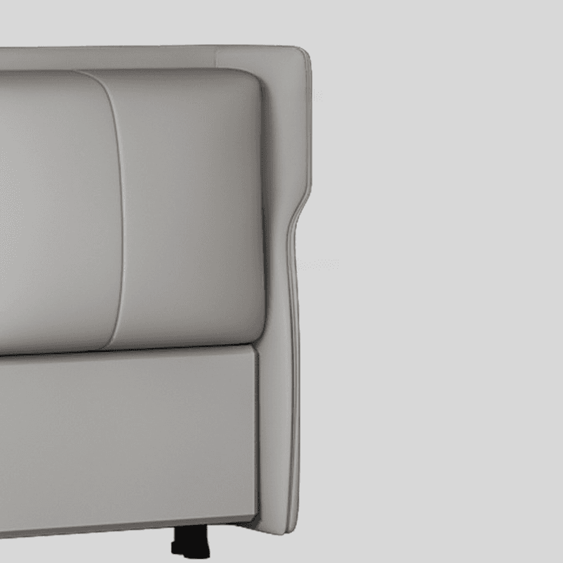 Standard（36-55“） Free-standing Standard Full(54"W x 75"L)/Twin(38"W x 75"L) No Distressing Rectangular Wingback Headboard with Sponge Filing and Wood/ Upholstery Frame thumbnail 12