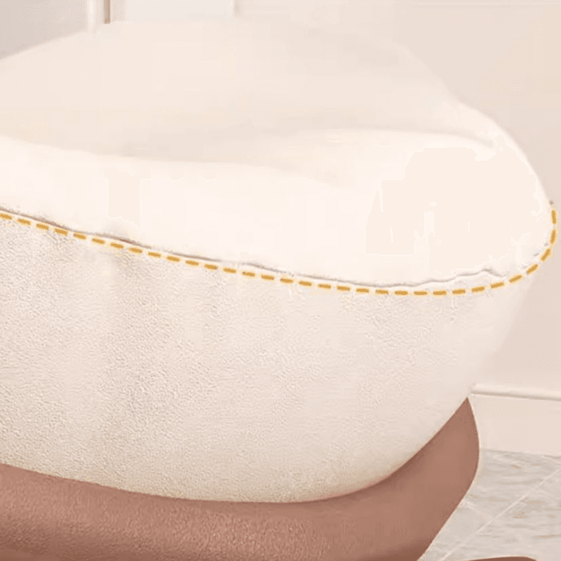 Chalk Modern Simple Style Upholstered Rocking Chair Couch, Scratch-defiant & Cushioned thumbnail 11