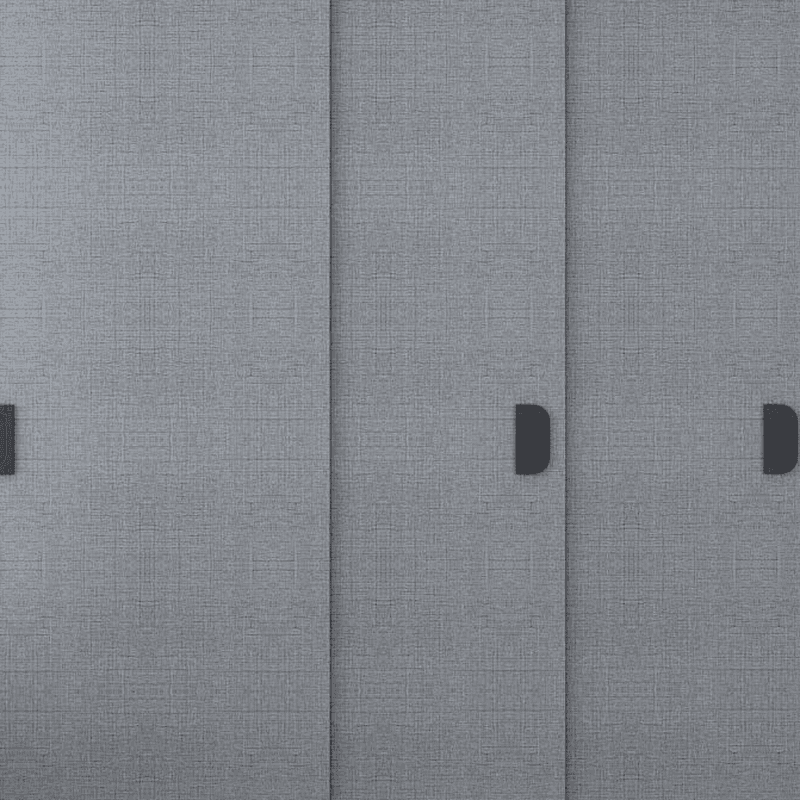 Dove Grey Modern Timber Wardrobe with Self-supporting Design, Soft Close Features, and Clothing Rod thumbnail 4