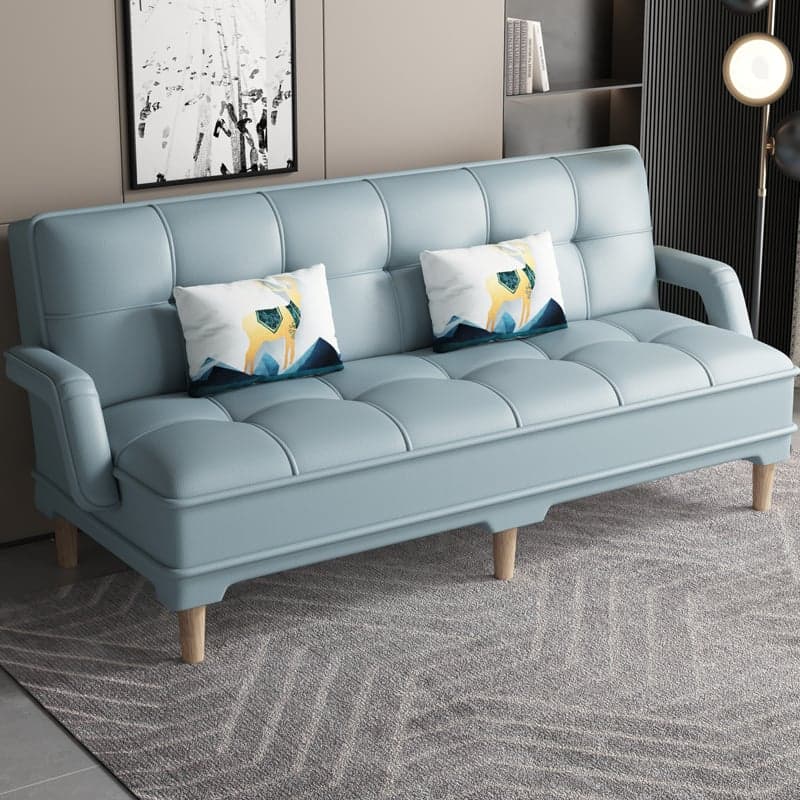 Tear Resistant Standard Sofa in Gray/Light Blue/Amber Color with Arm thumbnail 5
