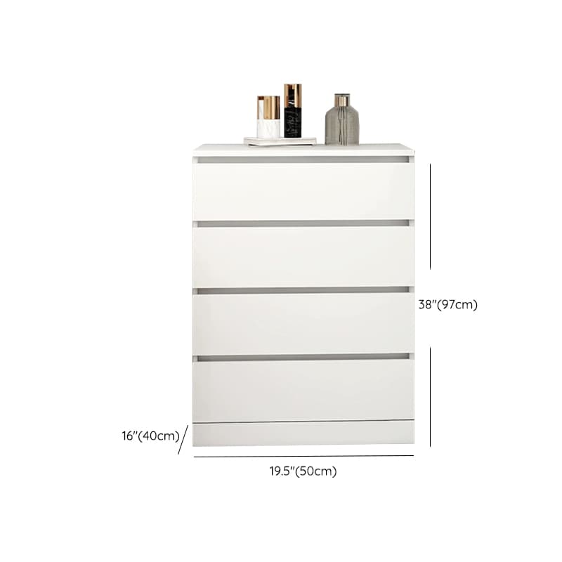 Contemporary Narrow Wood Dresser with Drawers for Living Room thumbnail 15
