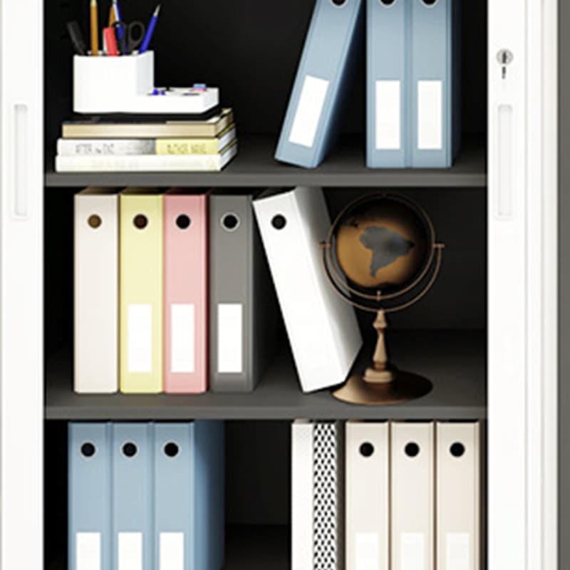 Steel Self-supporting Lockable Accent Cabinet with Sliding Door thumbnail 12