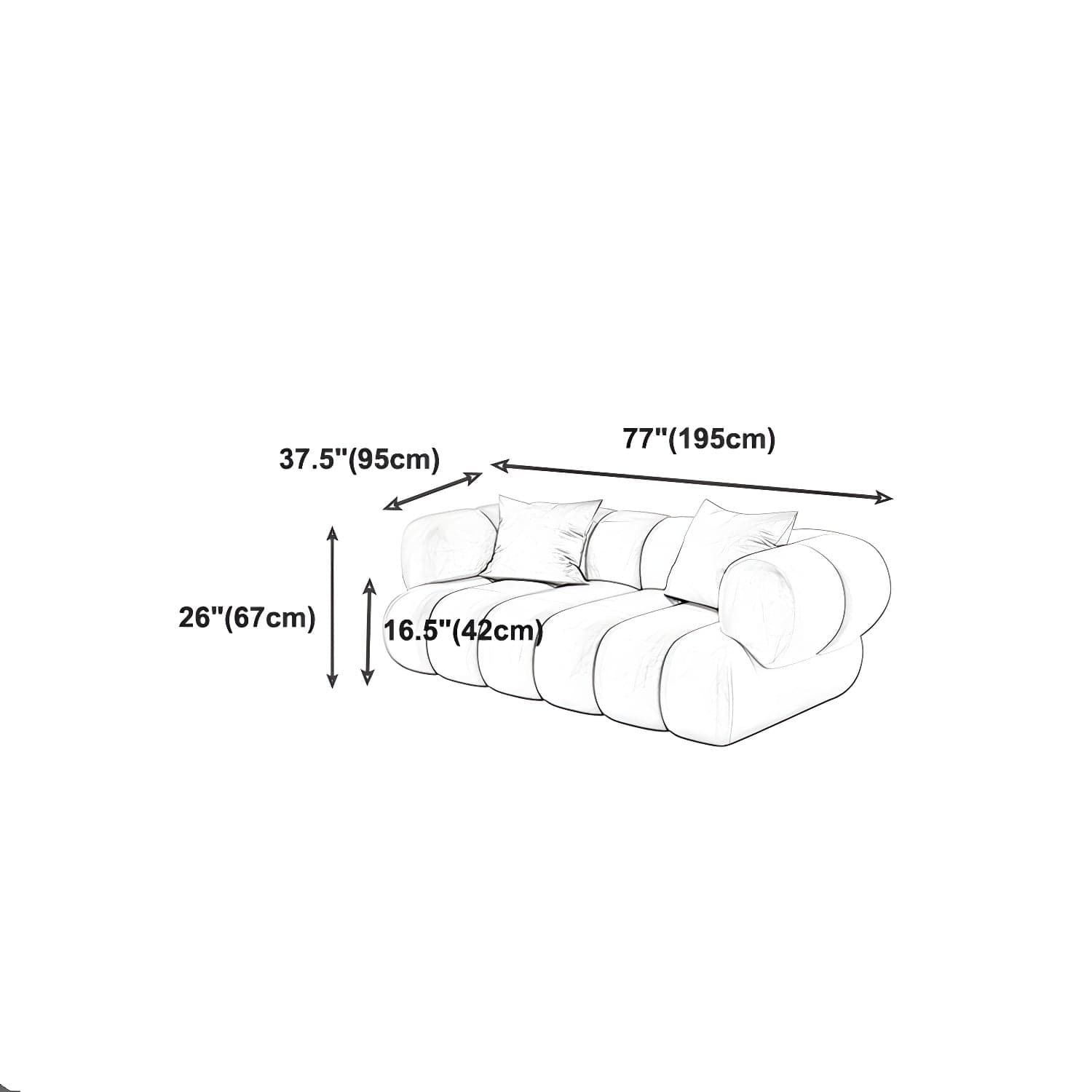 Scandinavian Green Sofa with Tuxedo Arm and Sewn Pillow Back thumbnail 22