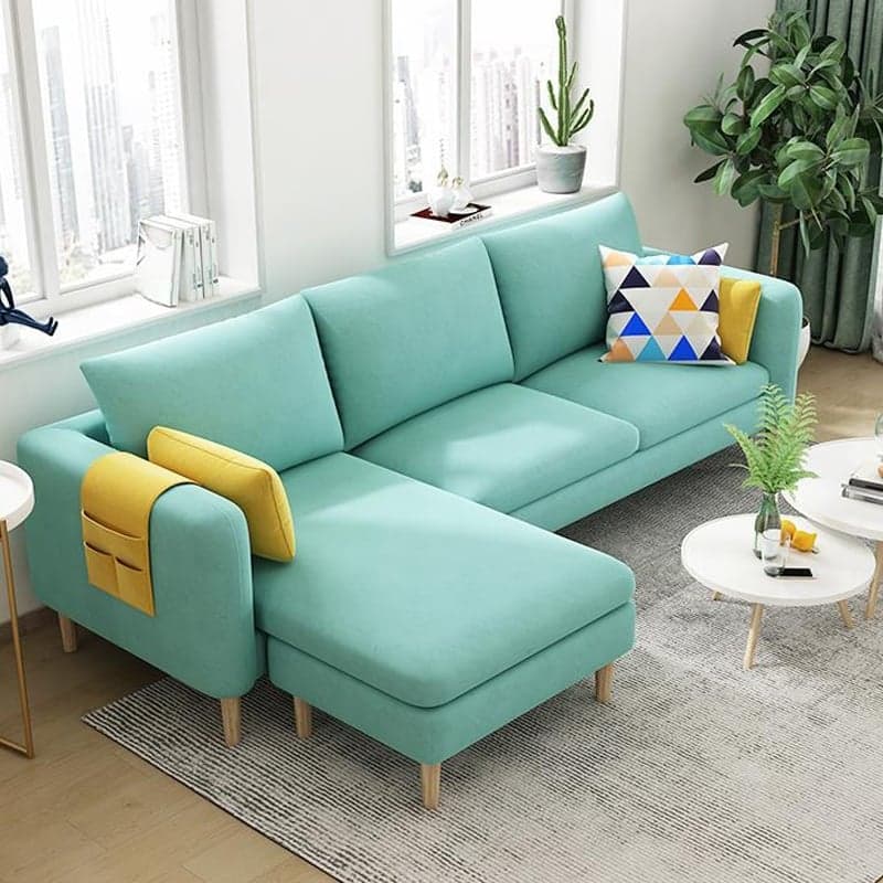 Modern L-Shape Reversible Sofa Recliner with Pine Frame and Storage thumbnail 7