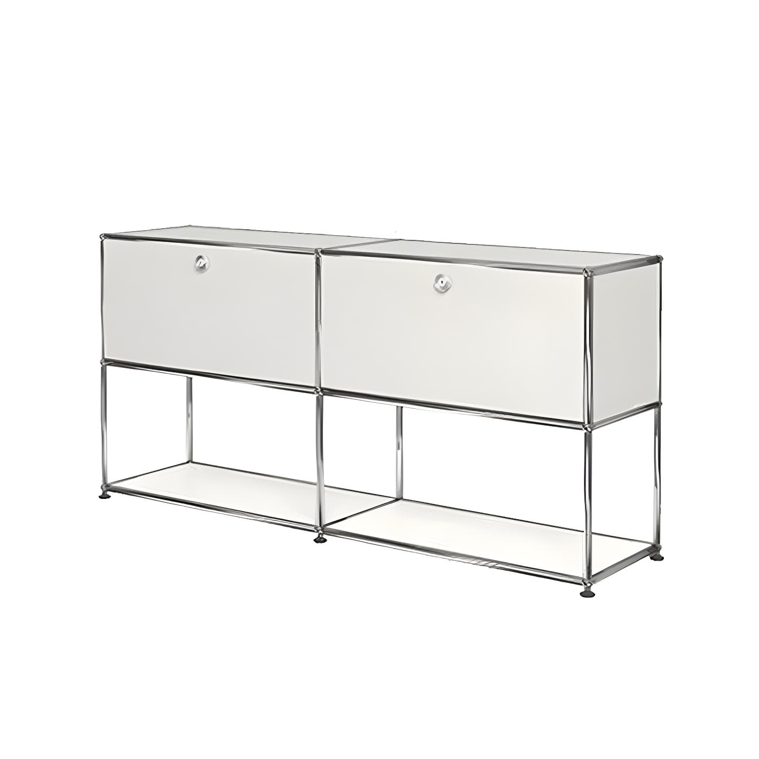 Modern Storage Sideboard Metal Sideboard with Drawer for Home thumbnail 7