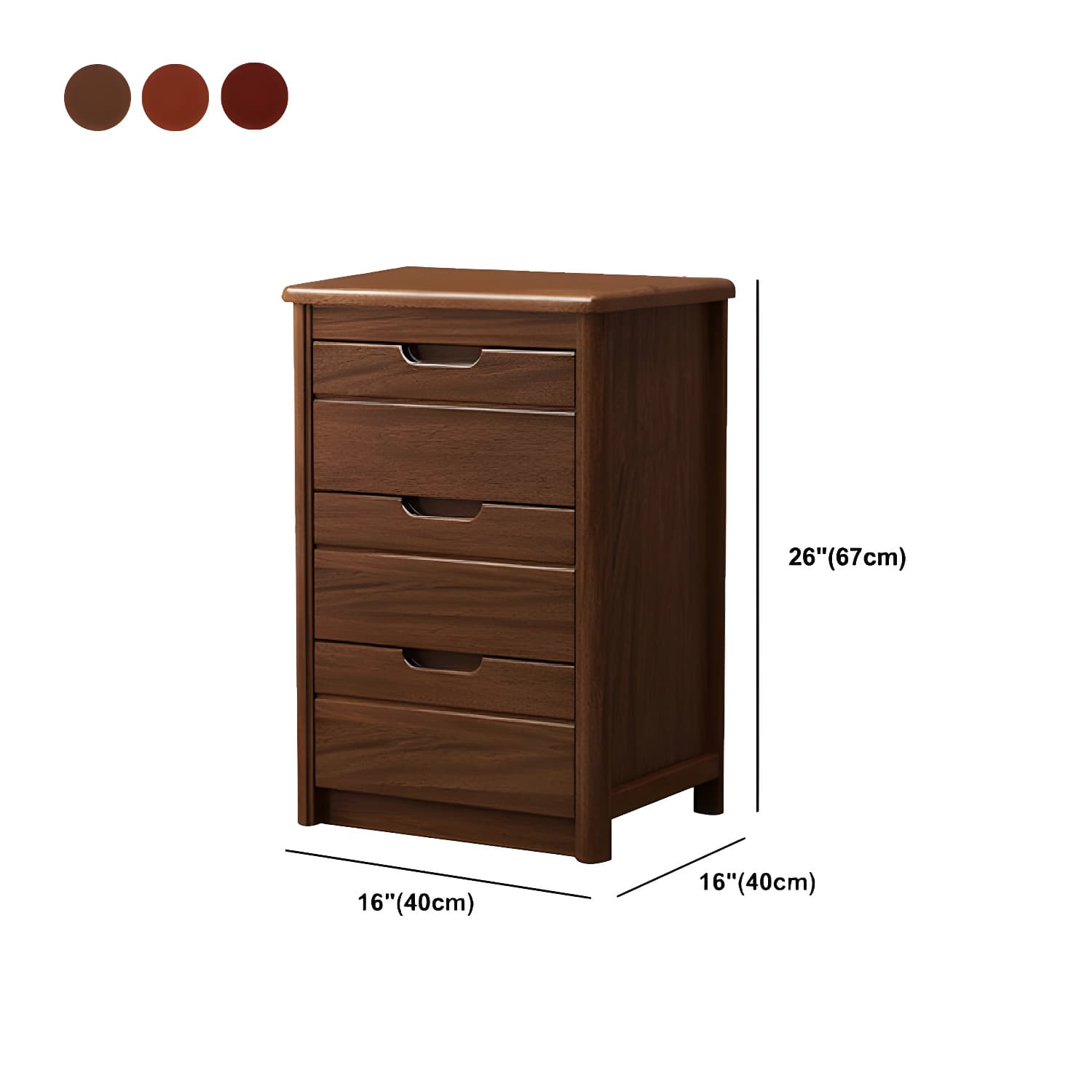 Wooden Lingerie Chest Modern Storage Chest with 3 / 4 / 5 Drawers thumbnail 13