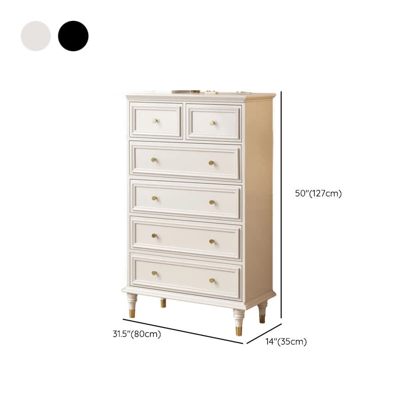 Trendy Natural Wood Console Dresser with 9/7/6 Drawers in Horizontal/Vertical Orientation thumbnail 16