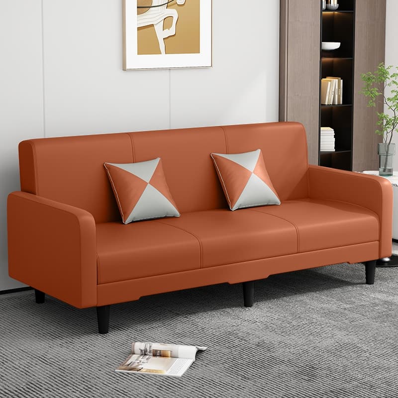 Drawing Room Gray/Light Brown/Off-White Standard Sofa with Armrest thumbnail 6