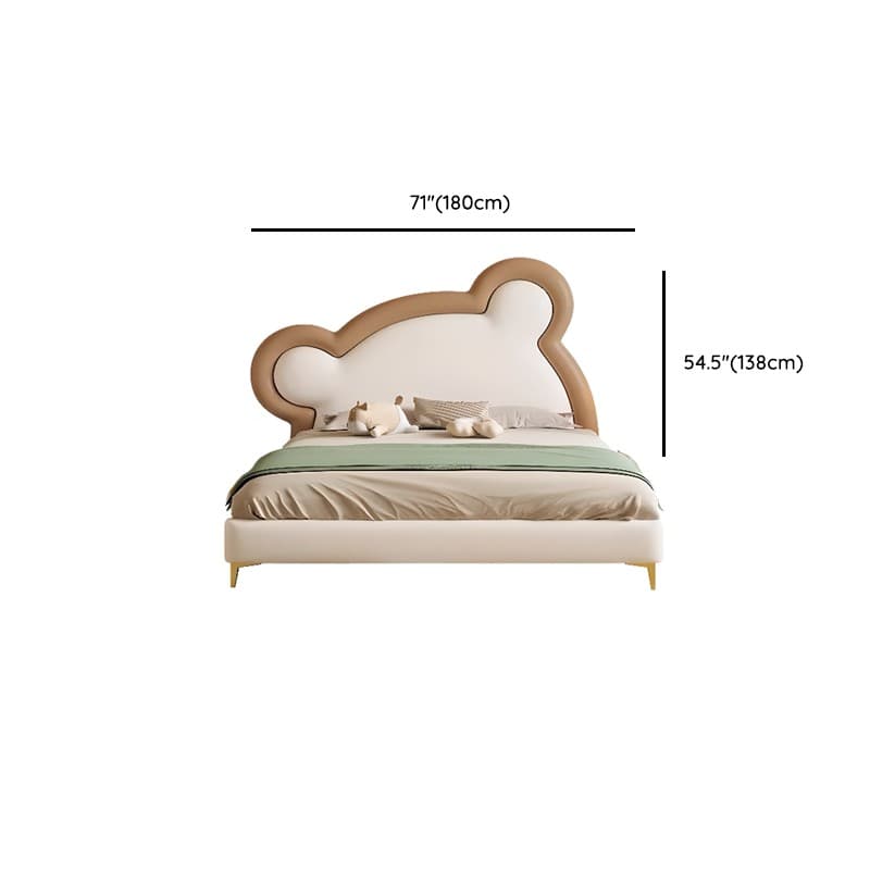 Modern Free-standing Standard King(76"W x 80"L)/Queen(60"W x 80"L)/Full(54"W x 75"L) Arched/Portman/Camelback Panel No Distressing With Legs in Wood thumbnail 21