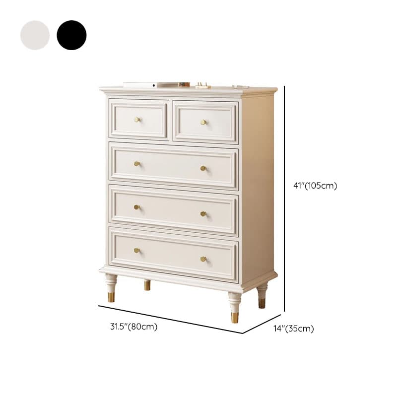 Trendy Natural Wood Console Dresser with 9/7/6 Drawers in Horizontal/Vertical Orientation thumbnail 15