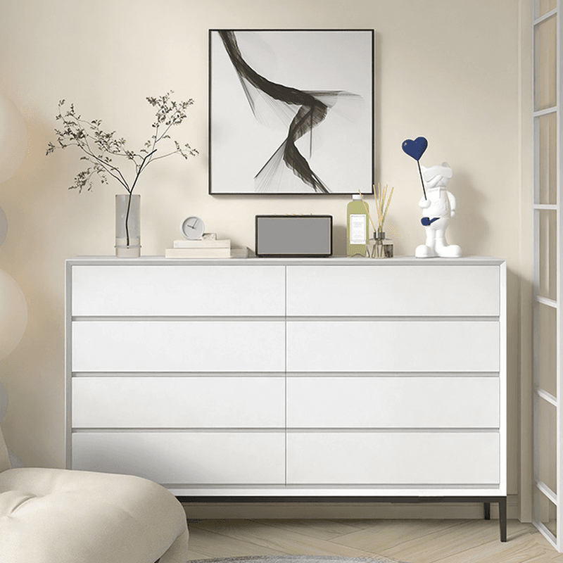 Trendy Raw Wood Console Dresser, Horizontal with 8 Drawers thumbnail 12
