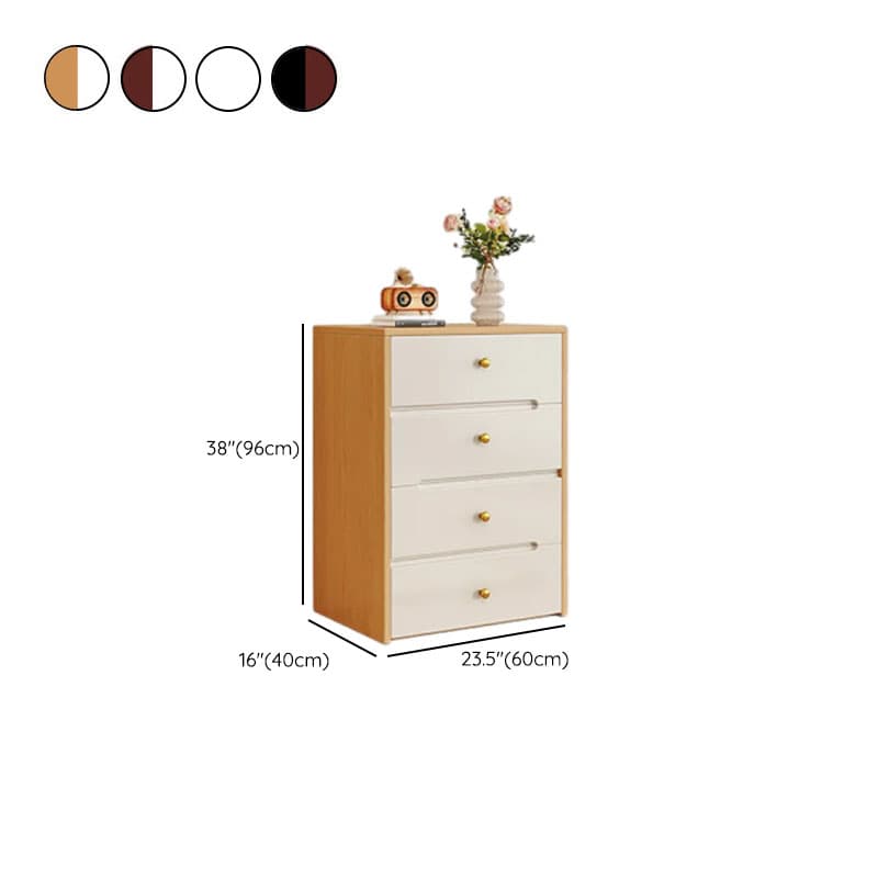 Simplistic Raw Wood Double Dresser/Bachelor Chest with 6/8/5 Drawers in Horizontal/Vertical Orientation thumbnail 12