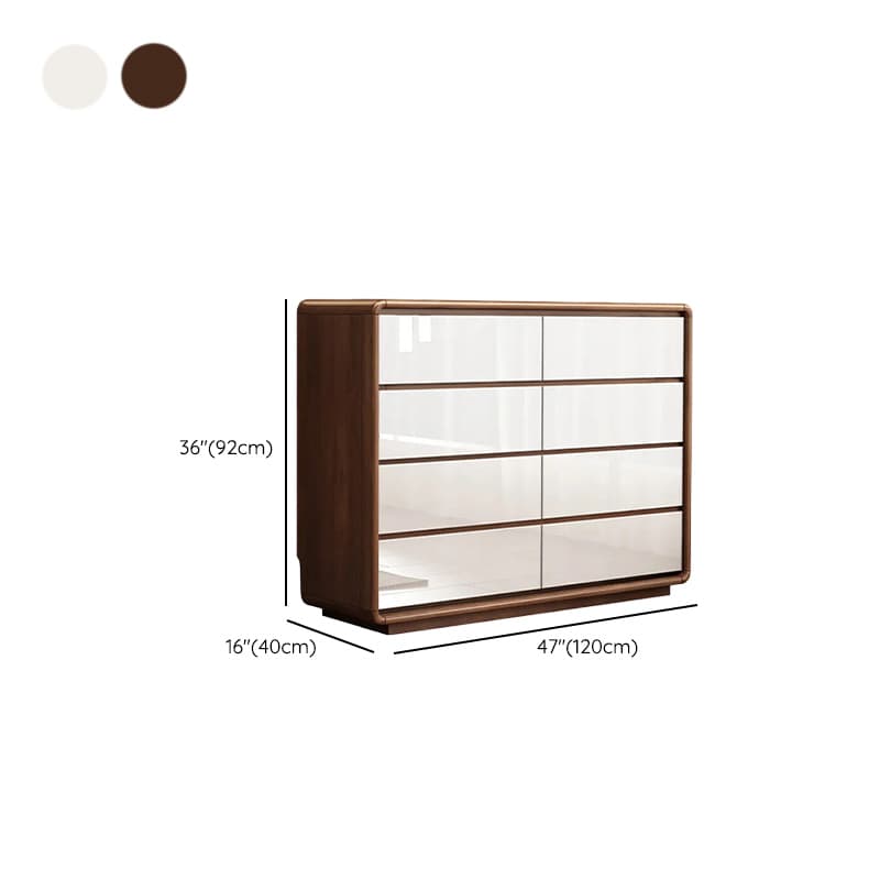 Modish Raw Wood Square Double Dresser/Bachelor Chest/Wardrobe Chest with 6 Drawers/7 Drawers/5 Drawers in Horizontal/Vertical Orientation thumbnail 18