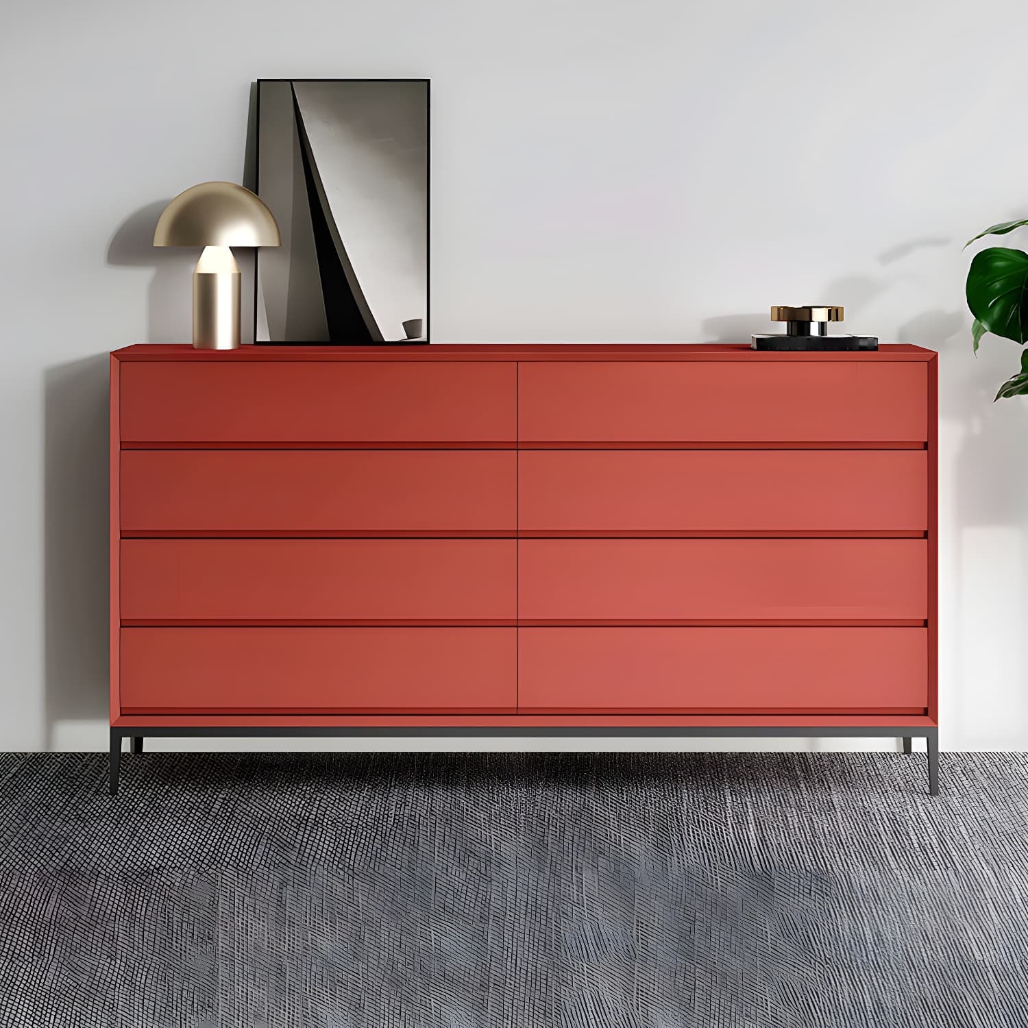 Minimalist Wood Double Dresser for Neat and Stylish Organizing thumbnail 14