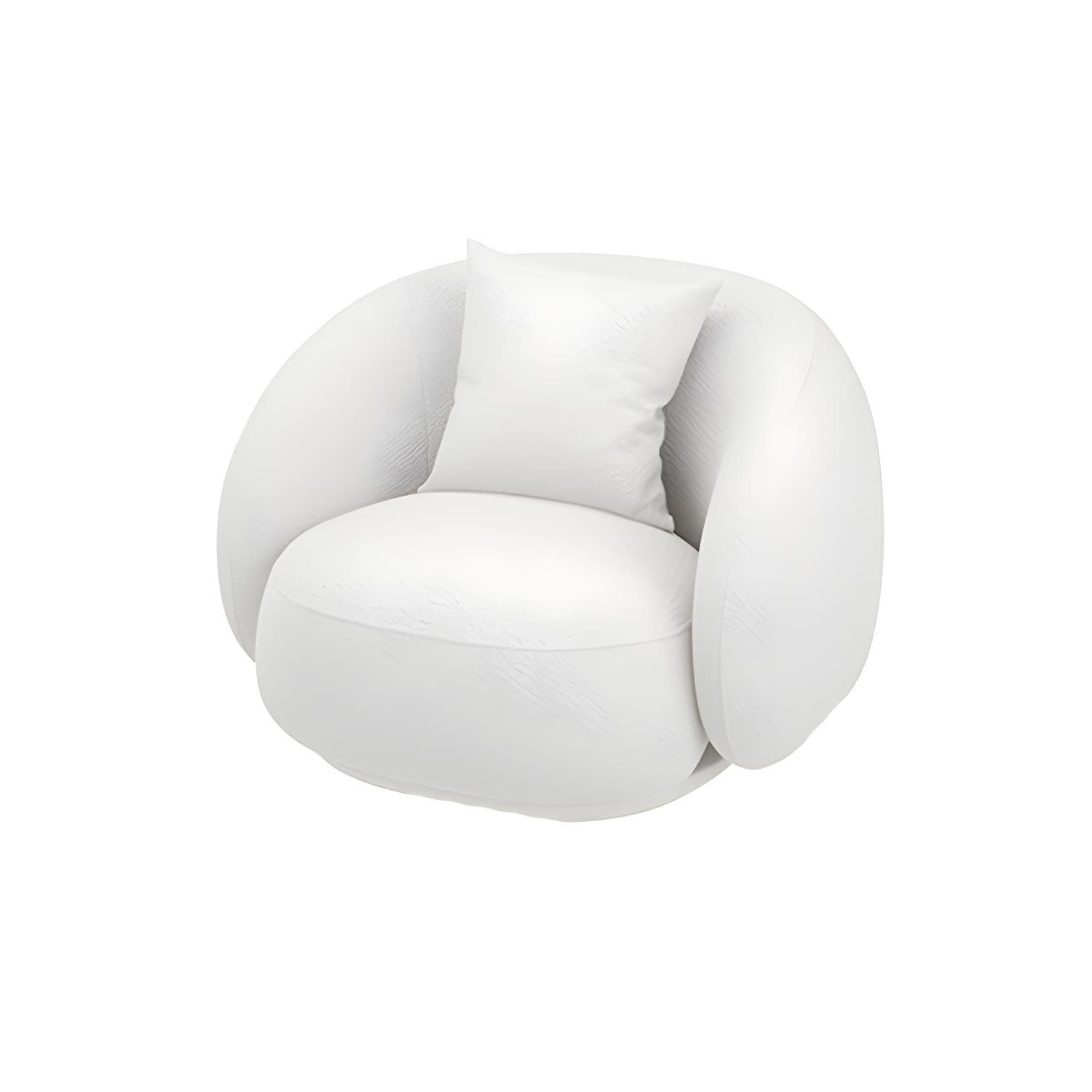 Modern Style Sofa with Curved Back and Padded Sponge Seat Sofa thumbnail 11