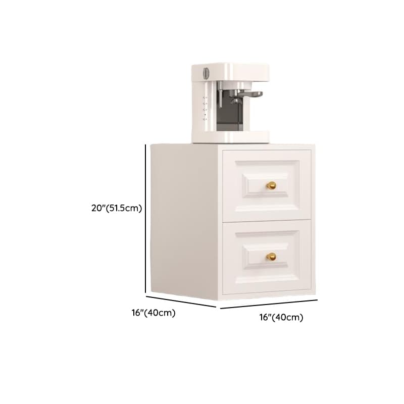 White Simple Iron Lingerie Chest/Bachelor Chest with 5/4/3 Drawers in Vertical/Horizontal Orientation thumbnail 14