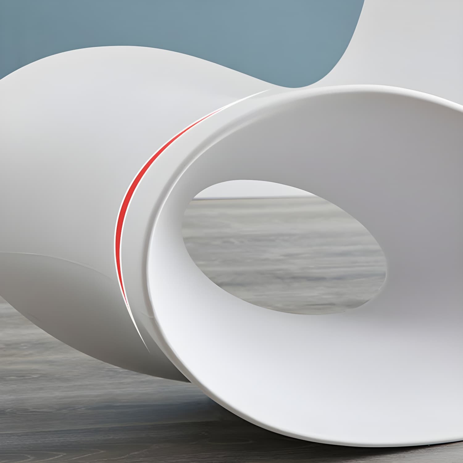 Contemporary Rocking Accent Chair Plastic & Acrylic Rocker Chair - image 18