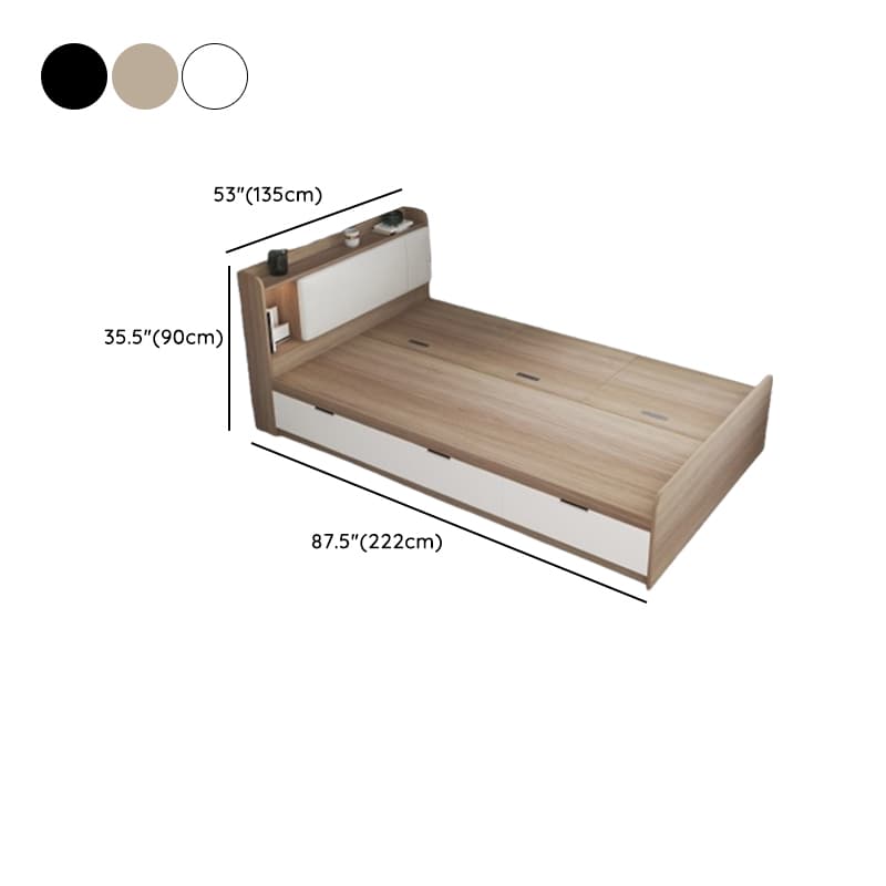 Storage Included with 3 Storage Boxes, Reclaimed Wood Frame, and Storage Drawer thumbnail 7