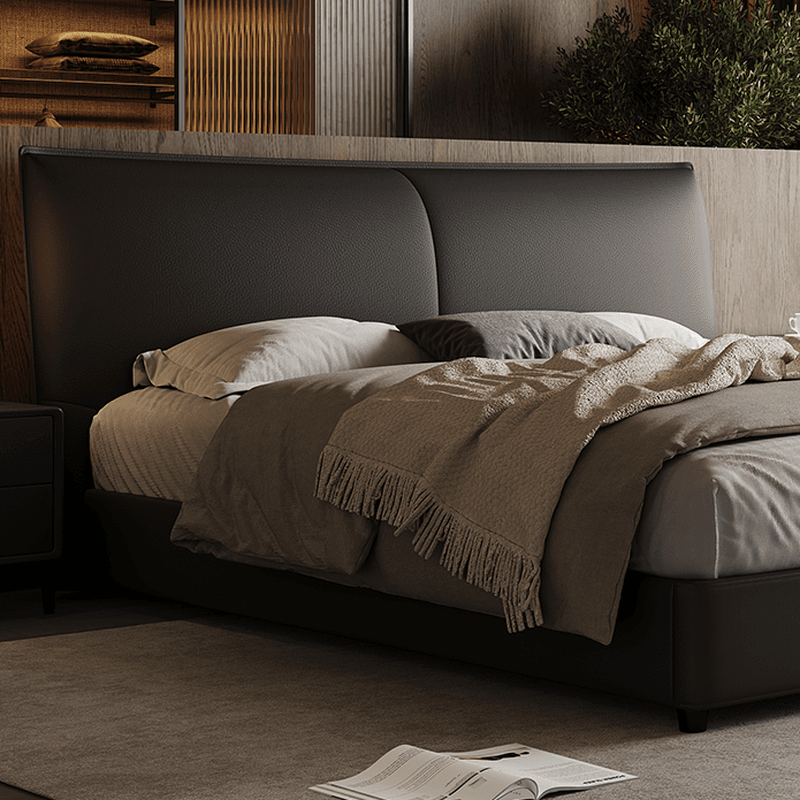 Solid Color Storage Bed/Platform Bed with Pine Wood Frame for Living Room thumbnail 3