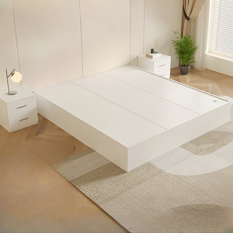Modern Simple Style Bed Wood No Headboard for Living Room thumbnail 4